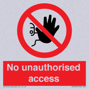 No unauthorised access